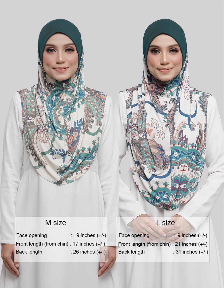 Damia Signature Express Hijab 04 Brassica